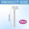 30PCS Disposable shaver, Women Razors for Shaving with 2 Stainless Steel Blades Lightweight Handles Sensitive Shave Hair Gently Safely Multipurpose Men Blade for Face Armpit Multipurpo Travel Home view 2