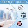 30PCS Disposable shaver, Women Razors for Shaving with 2 Stainless Steel Blades Lightweight Handles Sensitive Shave Hair Gently Safely Multipurpose Men Blade for Face Armpit Multipurpo Travel Home view 3