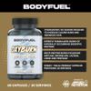 Applied Nutrition BodyFuel OxyBurn Thermogenic Capsule - High Caffeine Fat Metaboliser with Green Tea L-Carnitine & Chromium, Energy Focus & Metabolism Support (60 Capsules 30 Servings) view 2