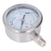 Aumotop Oil Pressure Durable Stainless Steel 1/4in NPT Vacuum Water Meter for Household (0~10Mpa) view 3