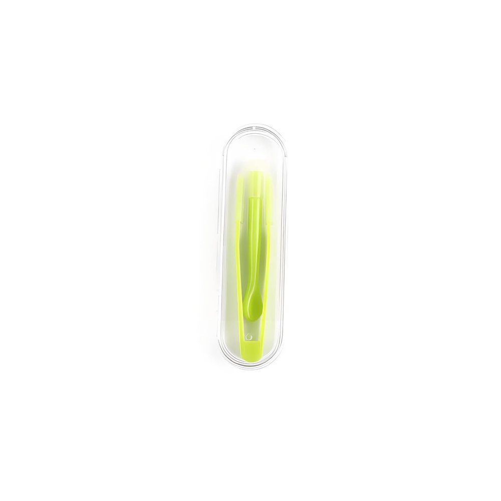 Kryoflare Contact Lens Cases, Contact Lens Applicator and Remover Tool with Soft Tip Tweezers,Portable Contact Lens Tweezers Suction Stick Contact Lens Inserter Removal Tool Sof tTip,Compact (Green)