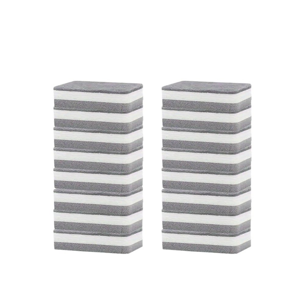 16/32 Double-Sided Cleaning Sponge Set - Very Suitable for Household CleaningDishwashing EtcSuitable((16PCS) Cleaning Spon)