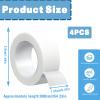 4 Rolls Micropore Surgical Tapes, 1.25cm 9m Lash Tapes for Eyelash Extension Non-Woven Hypoallergenic Surgical Tape Adhesive Breathable Medical Tape for Wound Dressing view 2
