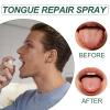 3 Pcs Tongue Repair Spray Dry Mouth Relief,Breath Freshener Sore & Fissured Tongue Relief Daily Oral Hygiene & Mint Freshness view 2