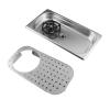 ERYUE High Pressure Stainless Steel Pitcher Rinser Efficient Cup Washer Spray Rinser for Home Kitchen Hotel Restaurant Sink (Silver) view 1