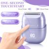 Electric Shaver for Women, Mini Face Shavers for Women, Cordless Rechargeable Shaver for Hair Removal, Legs, Face, Body, Bikini view 3