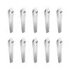 10 Pack Ergonomic Stainless Steel Tweezers Plucking Clip Suitable for Easy Extraction Chicken Ducks Hair and Fish Bone Kitchen Tool view 3