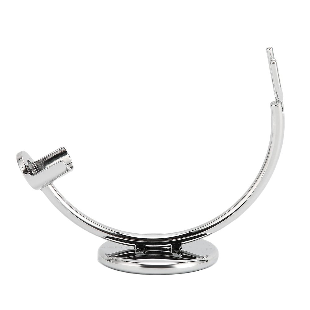 KIMISS Shaver Stand Stainless Steel Single Head Shaving Brush Holder - Compact and Stylish Safety Support Accessories for Shavers, Brushes, and More