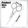 Small Eyebrow Scissors Grooming Shears Professional Stainless Steel Nose Hair Trimmer for Hair Mustache Eyelashes Brow Beard for Men and Women view 2