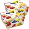 Dairy Free Yoghurt Strawberry with Banana and Peach Pear Alpros (8x125g) view 1