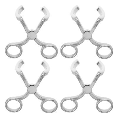 COLLBATH 4pcs Contact Lens Aid Soft Invisible Lens Applicator Removal Clamp for Travel Use