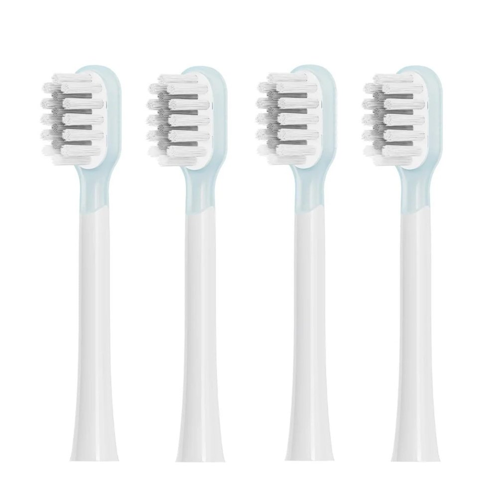 4 Pcs Compatible for Laifen Full Range Replacement Electric Toothbrush Heads Cleansing & Brightening Type/Sensitive Type(Gold)