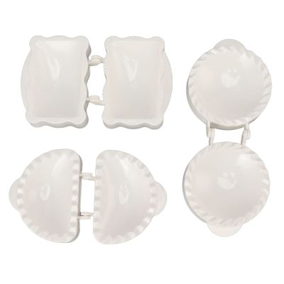 Fafeicy Hand Pie Set Mini Hand Pie Molds, Food-Grade ABS, Create Circle, Semicircle, Rectangle Snacks for Baking Enthusiasts