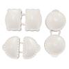 Fafeicy Hand Pie Set Mini Hand Pie Molds, Food-Grade ABS, Create Circle, Semicircle, Rectangle Snacks for Baking Enthusiasts view 1
