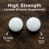 Nutrivo Lactase Tablets | High Strength Lactose Intolerance Tablets 12,500 FCC | 1-4 Month Supply | Lactase Enzyme | Support Dairy and Lactose Digestion view 4