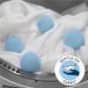 BDFJEDS Reusable PVC Laundry Ball, Solid Cleaning Ball, Household Cleaning, Washing Machine Accessories, Clothes Softener(4Pcs Purple) view 4