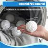 BDFJEDS 6/1Pcs Laundry Balls Anti-Winding Laundry Balls Dryer Balls Reusable Household Washing Cleaning Tools Cleaning Ball(White 3pcs) view 2
