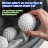 BDFJEDS 6/1Pcs Laundry Balls Anti-Winding Laundry Balls Dryer Balls Reusable Household Washing Cleaning Tools Cleaning Ball(White 3pcs) view 3