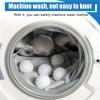 BDFJEDS 6/1Pcs Laundry Balls Anti-Winding Laundry Balls Dryer Balls Reusable Household Washing Cleaning Tools Cleaning Ball(White 3pcs) view 4