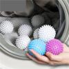 BDFJEDS Laundry Ball Reusable PVC Anti Wrap Fabric Softener Stain Removal Dryer Balls Washing Machine Cleaning Household Accessories(6PC-White) view 2