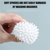 BDFJEDS Laundry Ball Reusable PVC Anti Wrap Fabric Softener Stain Removal Dryer Balls Washing Machine Cleaning Household Accessories(6PC-White) view 4
