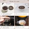 5.1 oz Reusable Capsules Compatible with Nespresso Vertuo Plus/Next/POP view 4