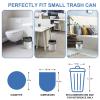 1.2 Gallon Compostable Trash Bags - 200 Count Black Small Garbage Bag Waterproof Leakproof Bulk Mini Wastebasket Liners No Scent for Desk, Car, Bathroom Inwaysin view 2