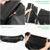 1.2 Gallon Compostable Trash Bags - 200 Count Black Small Garbage Bag Waterproof Leakproof Bulk Mini Wastebasket Liners No Scent for Desk, Car, Bathroom Inwaysin view 4