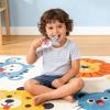 Automatic Ultrasonic Toothbrush - Silicone, Kids Electric Toothbrush | U-shape Silicone Brush Heads, Utomatic Denta Care Toothbrushes for Boys Girls Home Travel School view 4