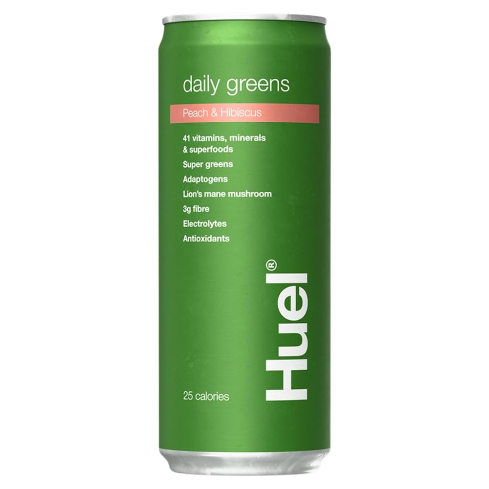 Huel Daily Greens Peach & Hibiscus 330ml