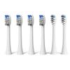 BarberBoss QR-7301 Replacement Toothbrush Heads, 4 Standard Heads and 2 Mini Heads, Dupont Bristles Head, Compatible with BarberBoss Electric Toothbrush (Pack of 6, White) view 1