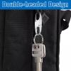 10 Pcs Anti-Theft Zipper Lock Clips with Double Opening S Hooks Spring Quick-Release Lock for Backpacks Luggage Suitcases Handbags view 3