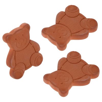 Milisten Bear-Shaped Moisture Packs 3Pcs for Sugar and Candy Storage Containers with Humidity Balancing Feature