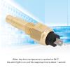 FreshCart Basics Engine Water Temperature Sensor with Control, 96C Alarm Temp Gauge Sender for Automotive Performance Tracking view 4
