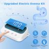 Enema Kit, Electric Enemas for Colon Cleanse for Women Men, Adjustable 100 Water Pressure, Coffee Enema Coffee Organic Kit with Led Display (White) view 2