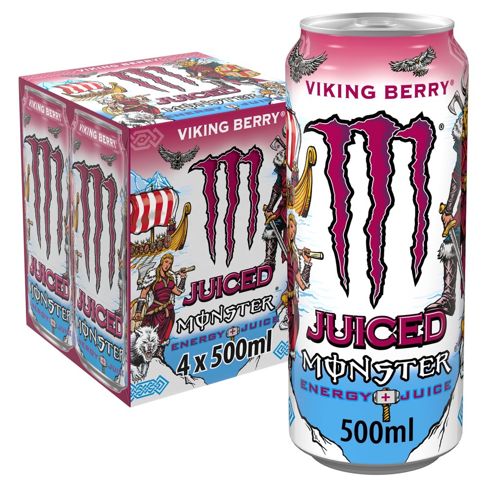Monster Viking Berry 4pk
