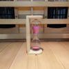 15 Minute Wooden Hourglass Timer For Sauna And Steam Room, Natural Wood Sand Timer, Sauna Accessory For Optimal Relaxation And Wellness, Elegant Timer view 2