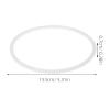 JECOMPRIS Silicone Seal Ring for Lunch Box High-Temperature Resistant, Flexible Food-Grade Silicone Material, Reusable Bento Box Sealing Rings for Food Storage and Travel view 2