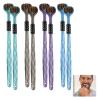 8 Pcs 3 Sided Toothbrush, Autistic Soft Toothbrush for Adults & Kids, 360Deep Clean, Ergonomic Handle, Efficient Oral Care Autism Toothbrush for All Ages, Travel-Friendly Design(Four Colours at Rando view 1