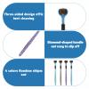 8 Pcs 3 Sided Toothbrush, Autistic Soft Toothbrush for Adults & Kids, 360Deep Clean, Ergonomic Handle, Efficient Oral Care Autism Toothbrush for All Ages, Travel-Friendly Design(Four Colours at Rando view 3