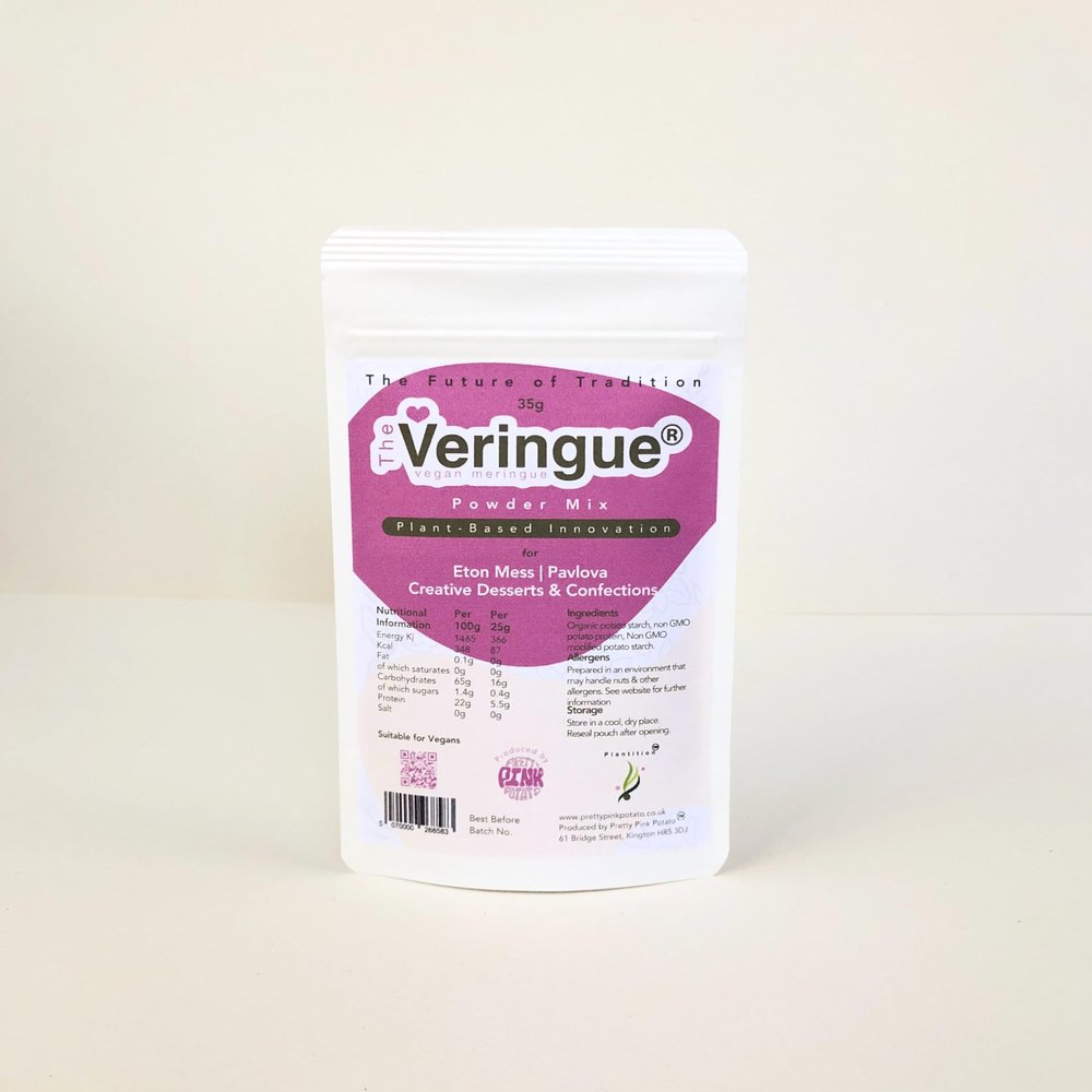 Veringue New Vegan Meringue Powder Mix | Plant-Based | Egg-Free | Aquafaba Alternative | 35g 70g 100g 250g (35)