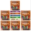 Beanies Flavoured Instant Coffee Sticks Variety Pack, 6 Packs of 10 x 2g Sachets (Total 60 Sticks, 5 Flavours) Very Vanilla, Irish Coffee, Double Choc, Nutty Hazelnut, Creamy Caramel view 1