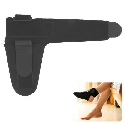 1pcs Plantar Fasciitis Night Splint with Adjustable Straps, Foot Drop Brace for Pain Relief, Comfortable Support for Plantar Fasciitis Relief During Sleep, Breathable Black, Unisex Size M (EU 40-44)