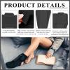 1pcs Plantar Fasciitis Night Splint with Adjustable Straps, Foot Drop Brace for Pain Relief, Comfortable Support for Plantar Fasciitis Relief During Sleep, Breathable Black, Unisex Size M (EU 40-44) view 4