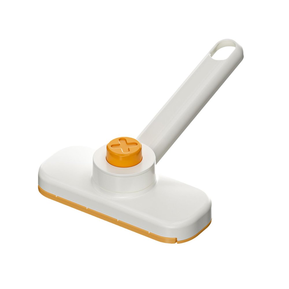 Qusinfc 360 Degree Rotation Mop with ABS Construction for Corner Cleaning and Compact Wall Storage Clamping Portable Floor Mop