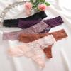 ALL OF SHE Pack of 6 String Thong Women's Lace Sexy Underpants Women Underwear Lace Underwear Thongs Women Multipack S-XL, XL view 3