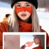 Multifunctional Outdoor Face Cover Breathable Nose Sticker Hanging Ear Designing for Cold Weather Easy to Clean Skiing Windproof view 2