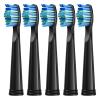 5/10 Pcs Replacement Brush Heads, Compatibility for Seago Fairywill Electric Toothbrush Head Refill Tooth Clean(5pcs Black) view 1