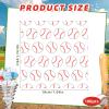 100pcs Greaseproof Sandwich Paper Wraps, 18x18cm/7.1x7.1in Food Burger GreaseProof Delicatessen Wax Butcher Sheets Sport Themed Wrapping Tissue for Party Festival & Outdoors (Baseball) view 2