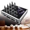 14 Pcs 5 Sizes Glass Cupping Therapy Set, Handheld Vacuum Cupping Massage Cups with Aluminum Case, Professional Chinese Back Cupping Therapy for Body Massage & Home Use view 1
